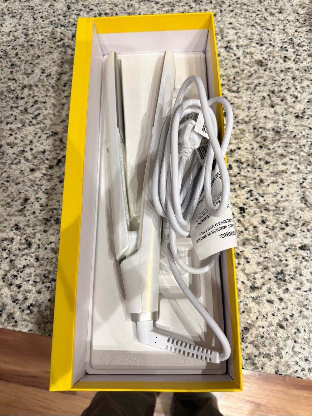 Drybar White Ceramic Flat Iron Hair Straightener